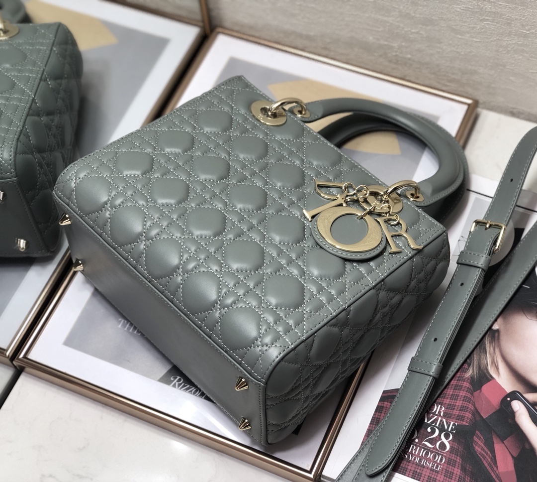 Bagsaaa D10r Lady Medium Blue Bag 24cm