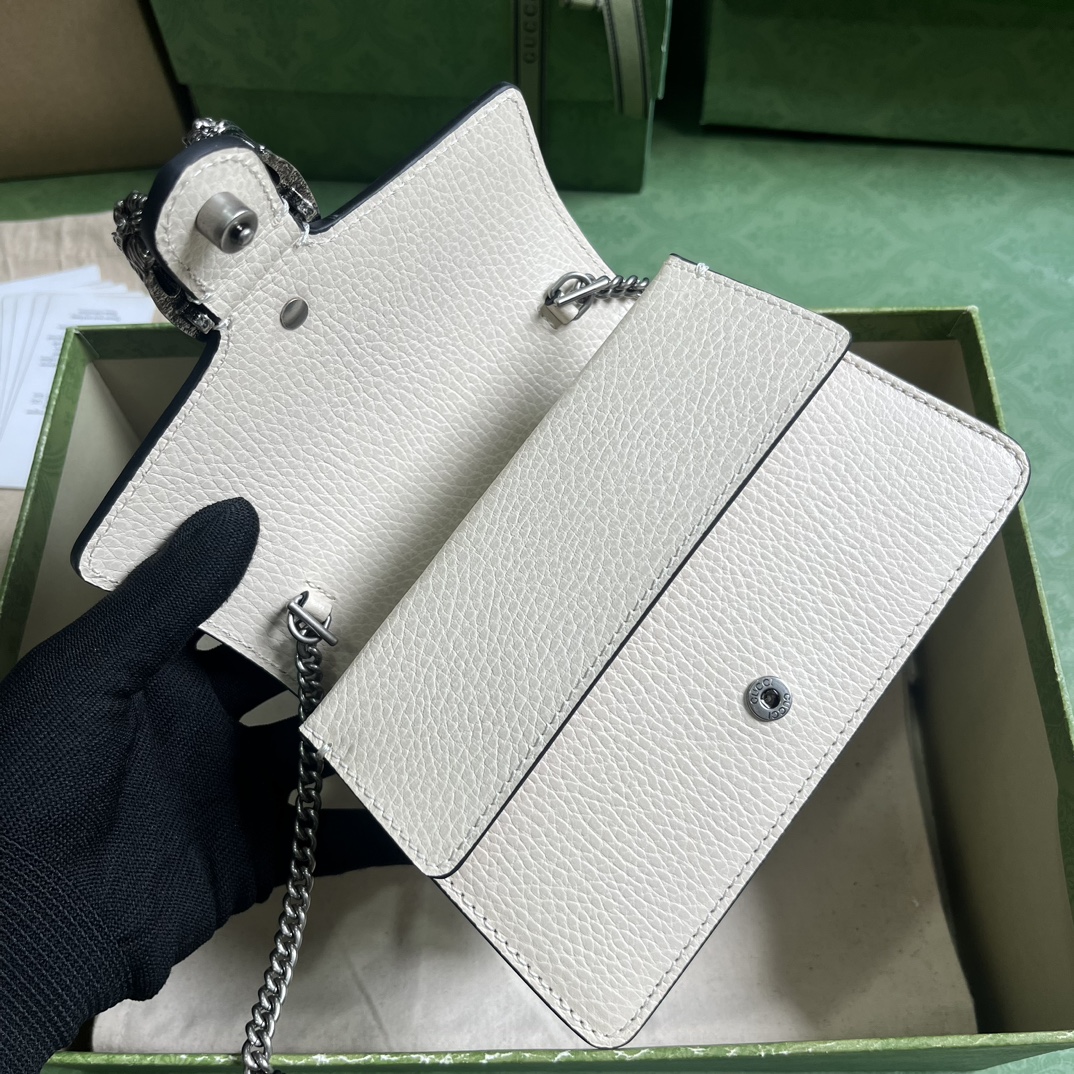 Bagsaaa Gvc*1 Dionysus mini top handle in white - 18x12x6cm