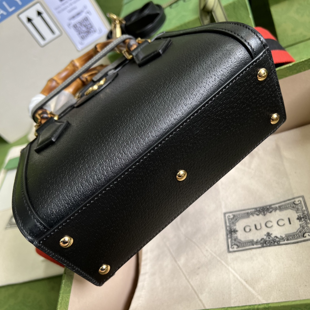 Bagsaaa Gvc*1 Diana GG tote bag black - 20*16*10cm