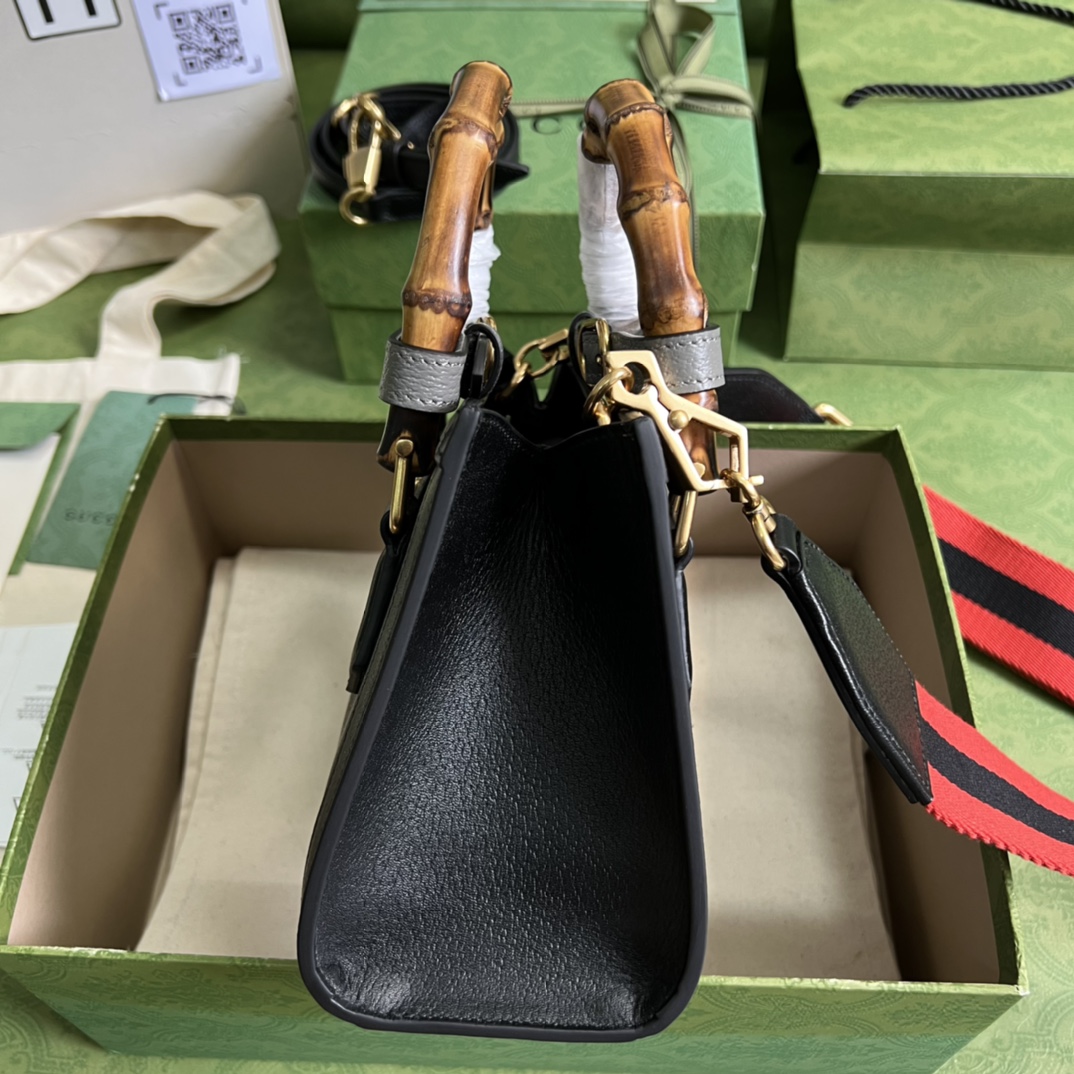 Bagsaaa Gvc*1 Diana GG tote bag black - 20*16*10cm