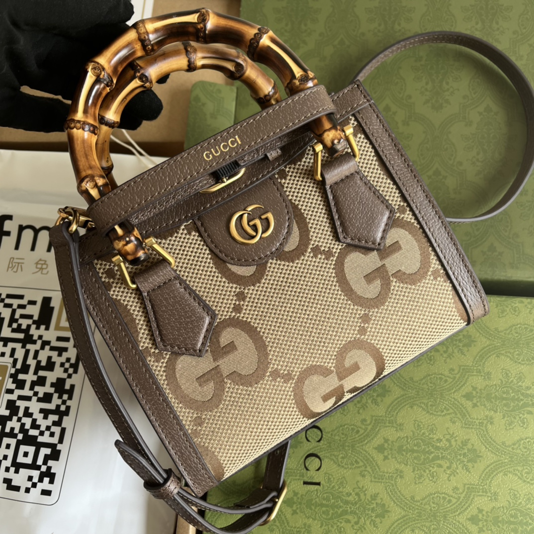 Bagsaaa Gvc*1 Diana GG Jumbo tote bag - 20*16*10cm