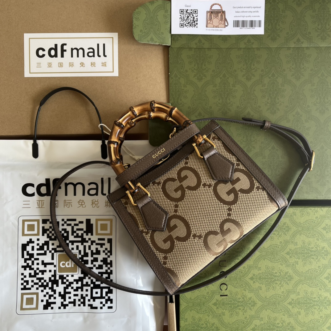 Bagsaaa Gvc*1 Diana GG Jumbo tote bag - 20*16*10cm