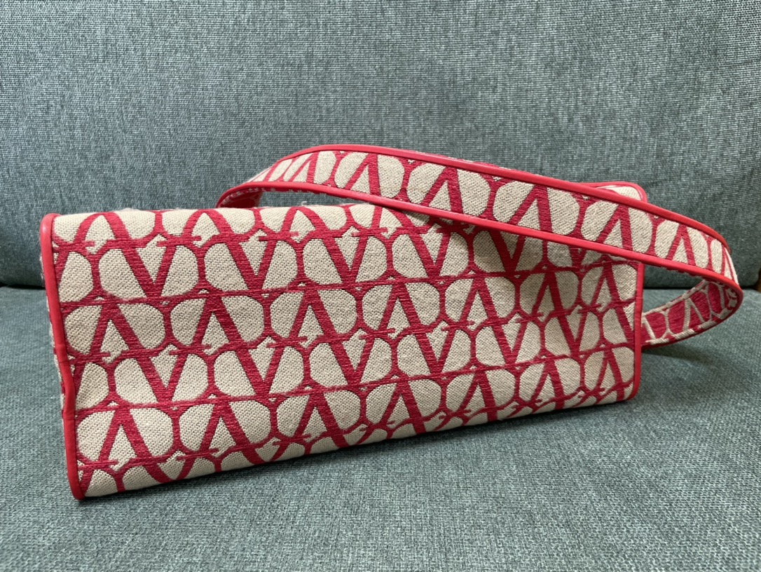 Bagsaaa Va1e*ntin0 Garavani La Troisième Toile Iconographe tote bag red