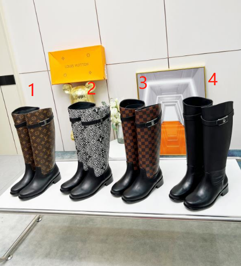 Bagsaaa L0vis Vvtt0n Long Boots 4 colors