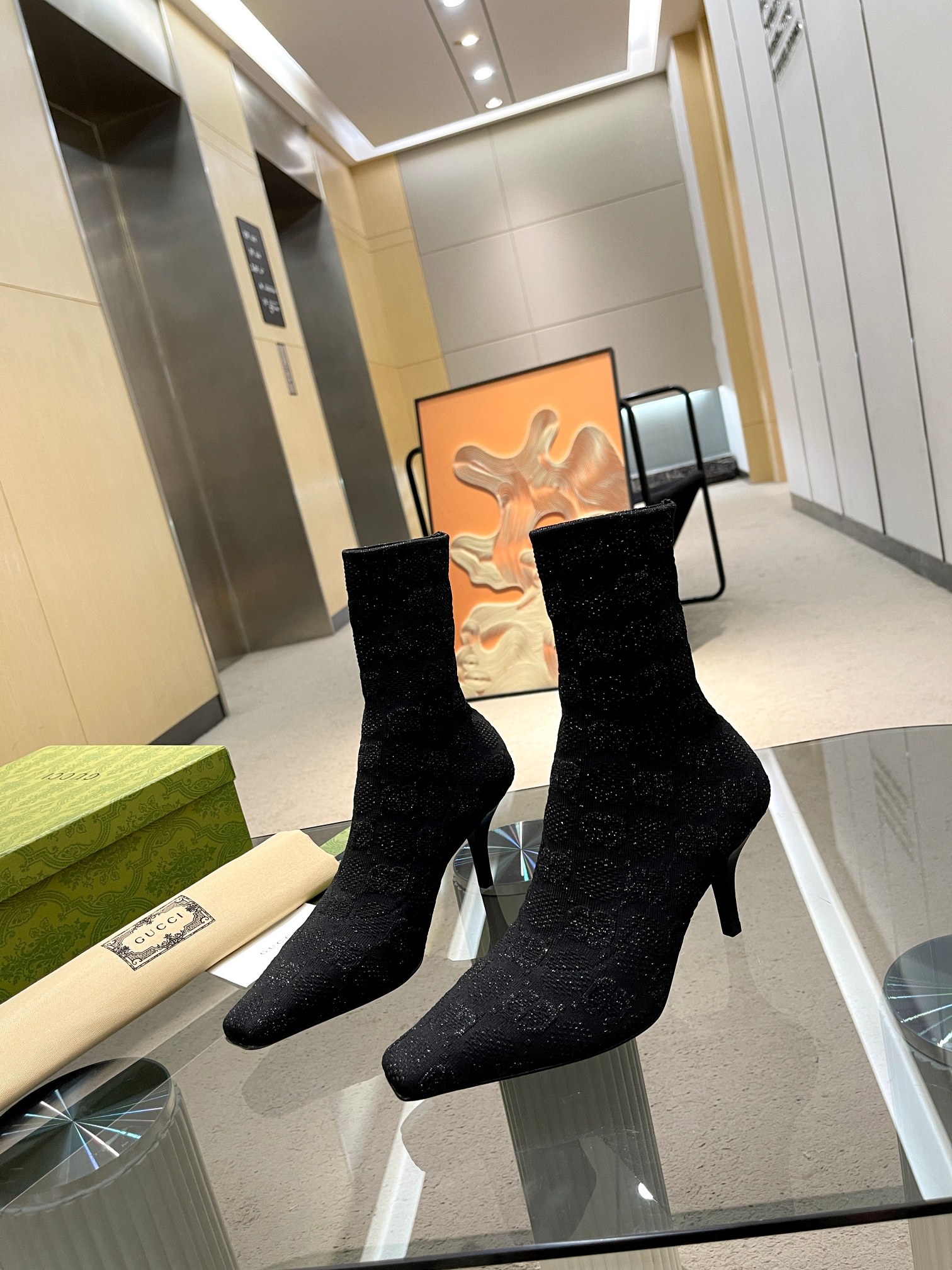 Bagsaaa Gvc*1 Tom Heel Boots - Black