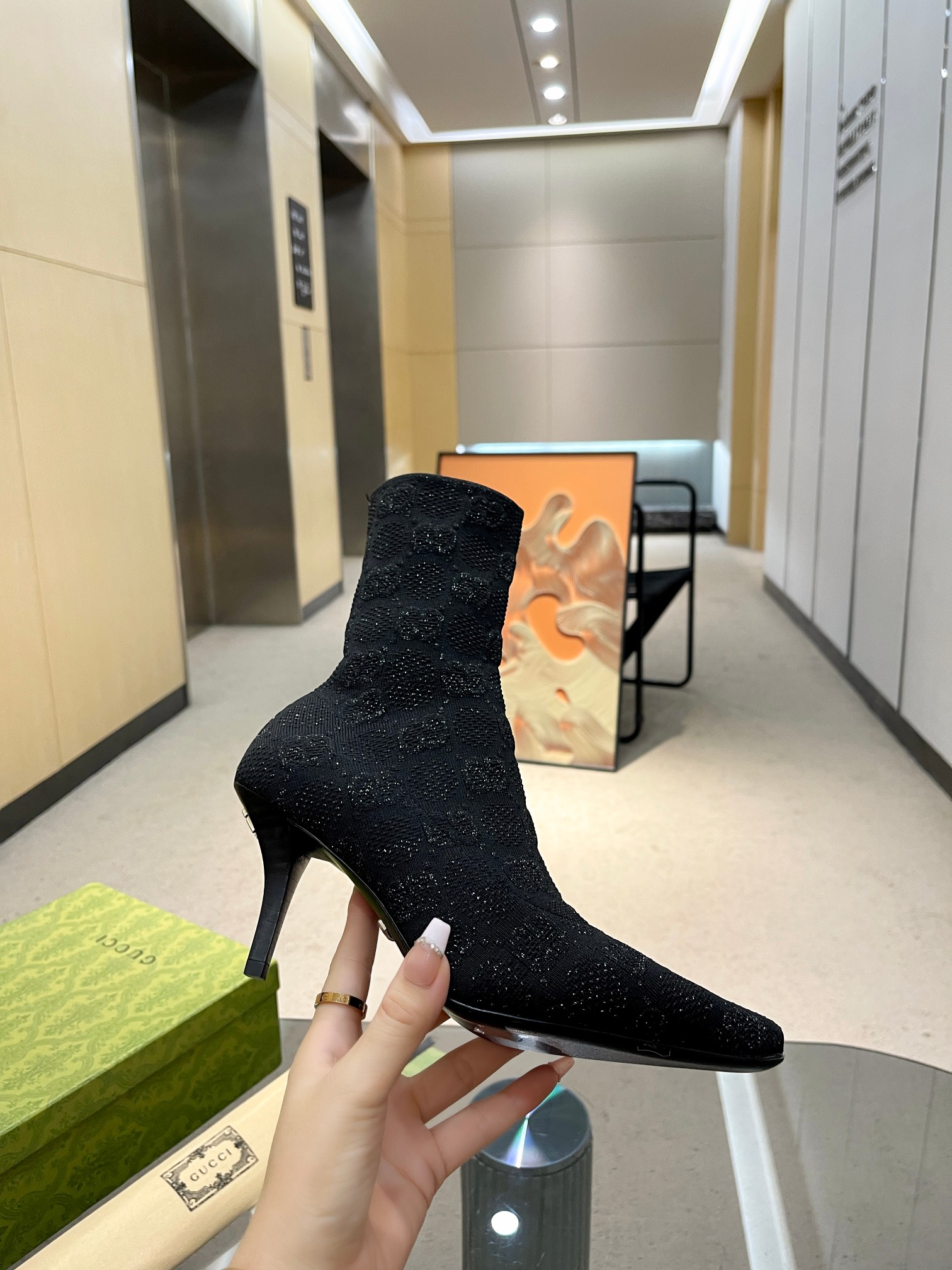 Bagsaaa Gvc*1 Tom Heel Boots - Black
