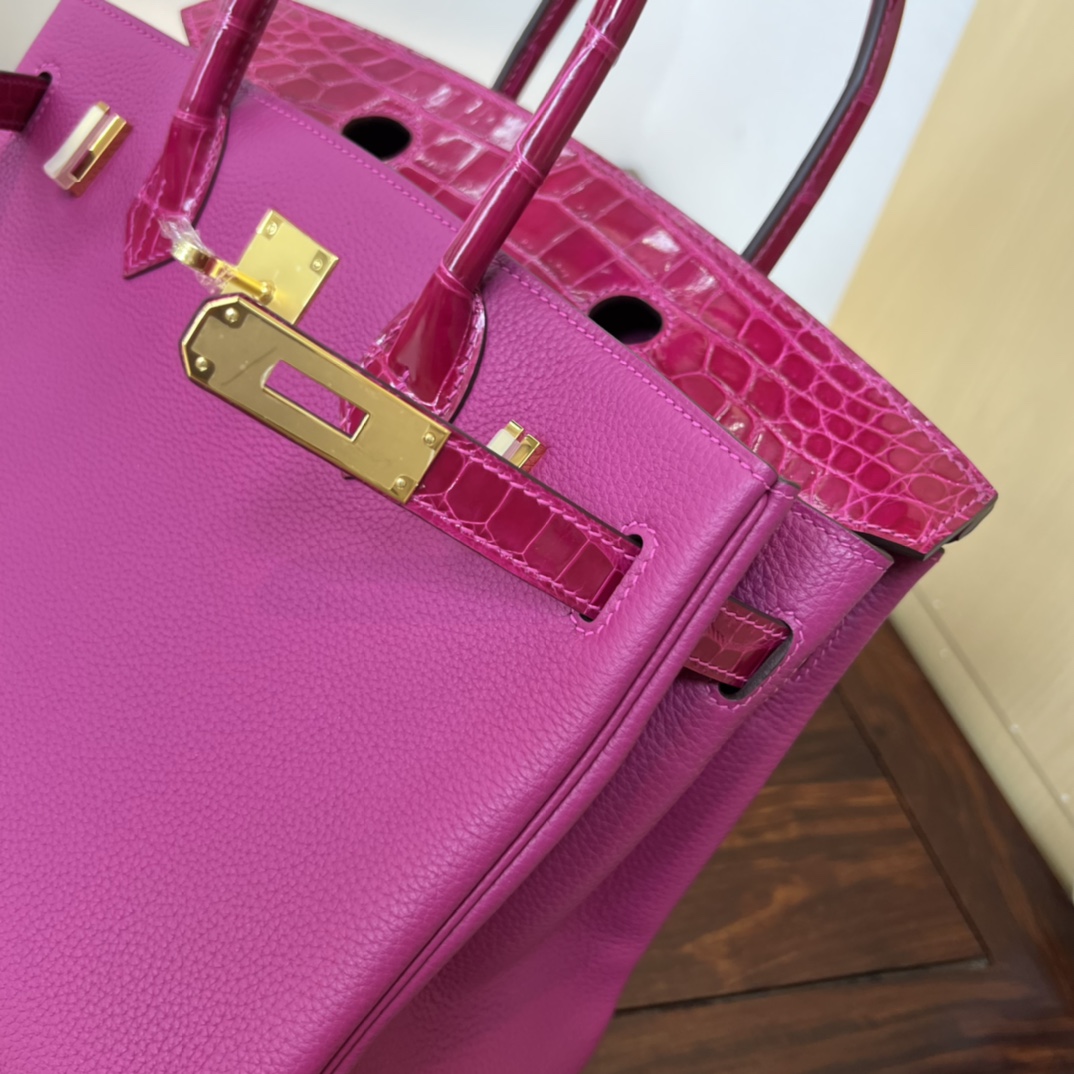 Bagsaaa H**me5 Birkin Touch Togo Pink 30