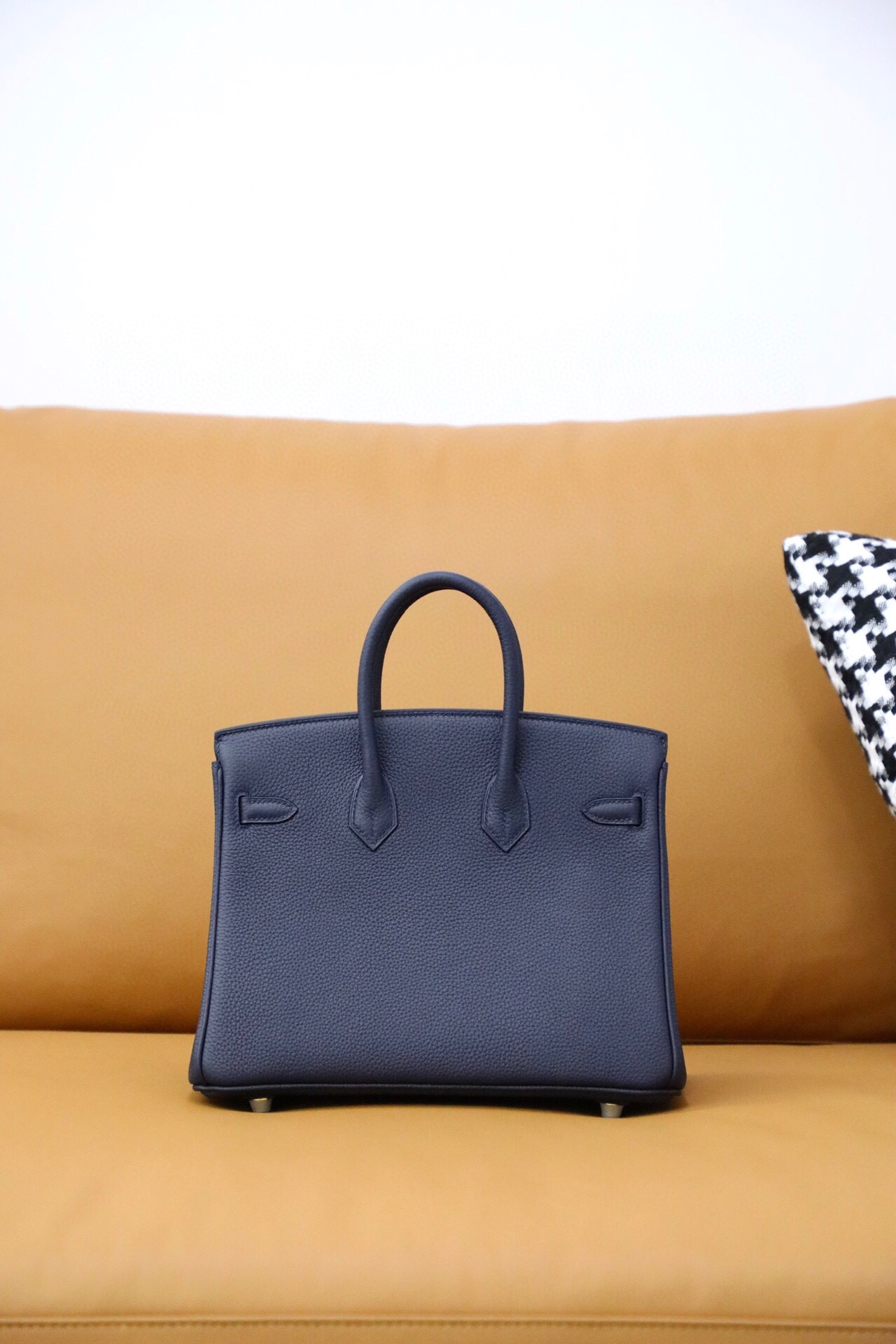 Bagsaaa H**me5 Birkin 25 in Togo Leather Blue