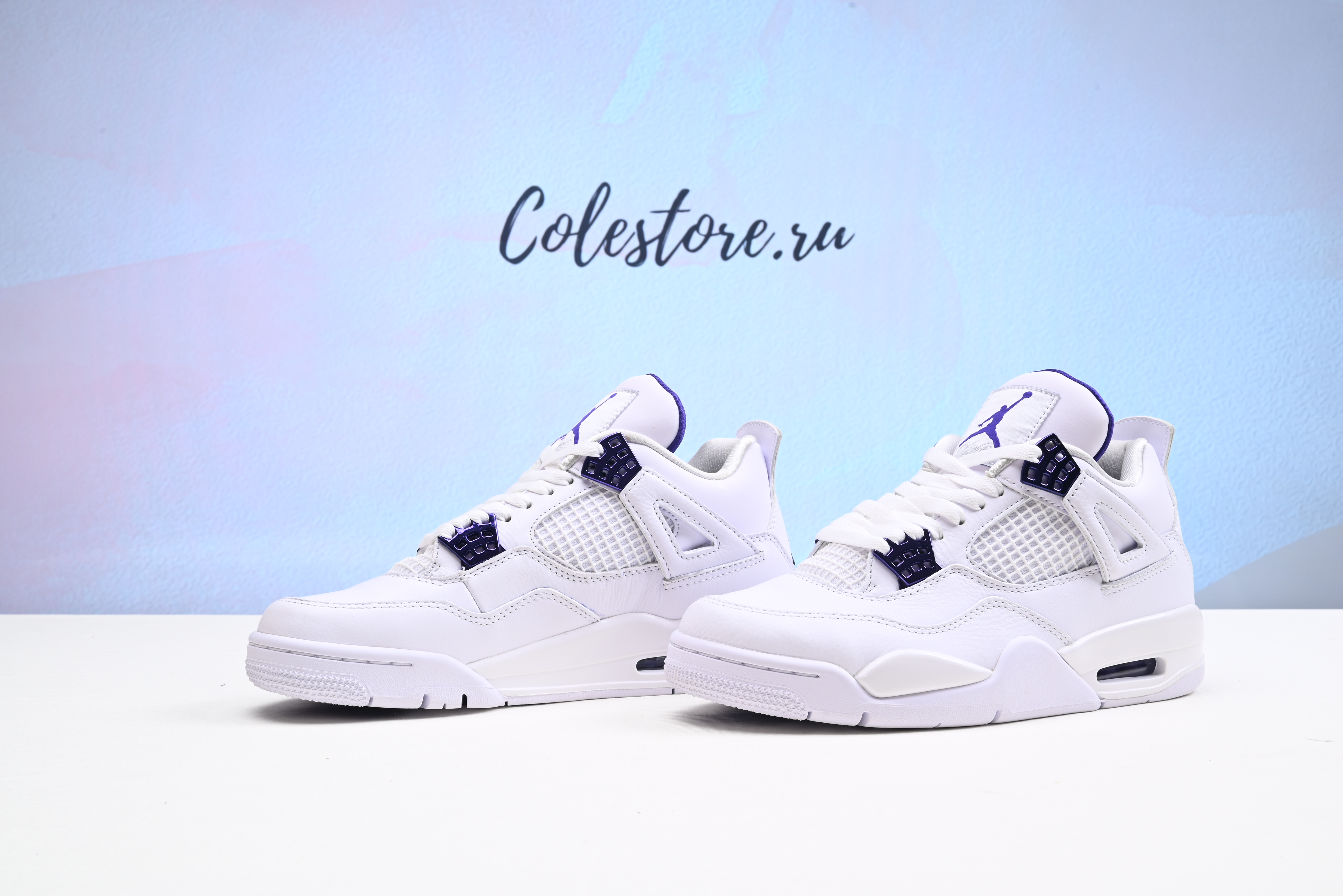 JORDAN 4 RETRO METALLIC PURPLE 