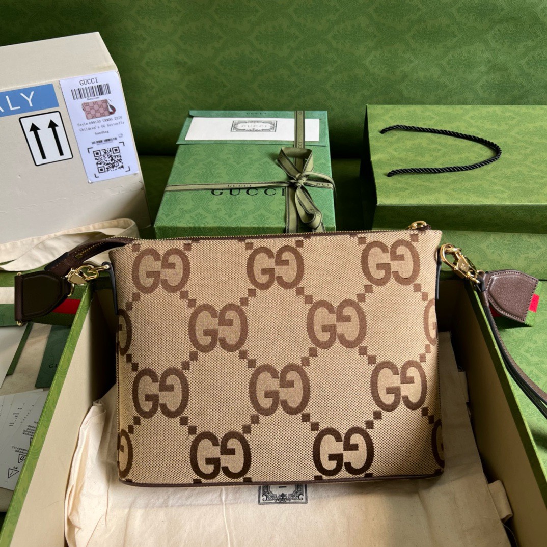 Bagsaaa Jumbo GG Messenger Bag
