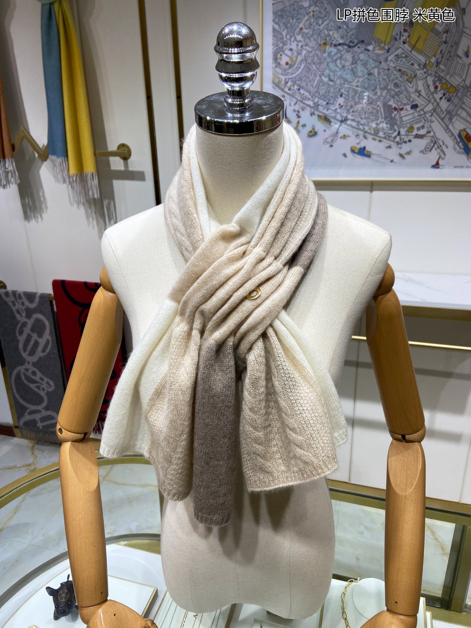 Bagsaaa L0r0 P1ana Scarf 33*95cm