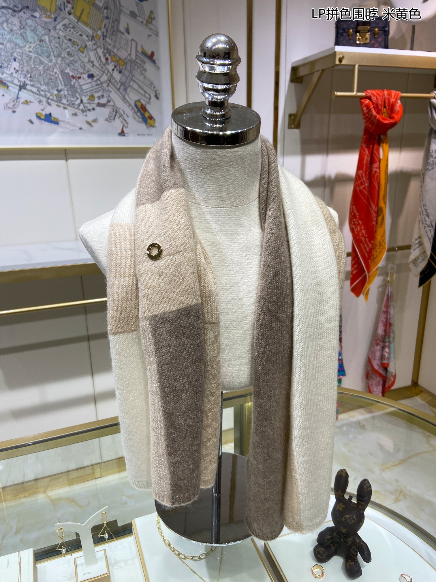 Bagsaaa L0r0 P1ana Scarf 33*95cm