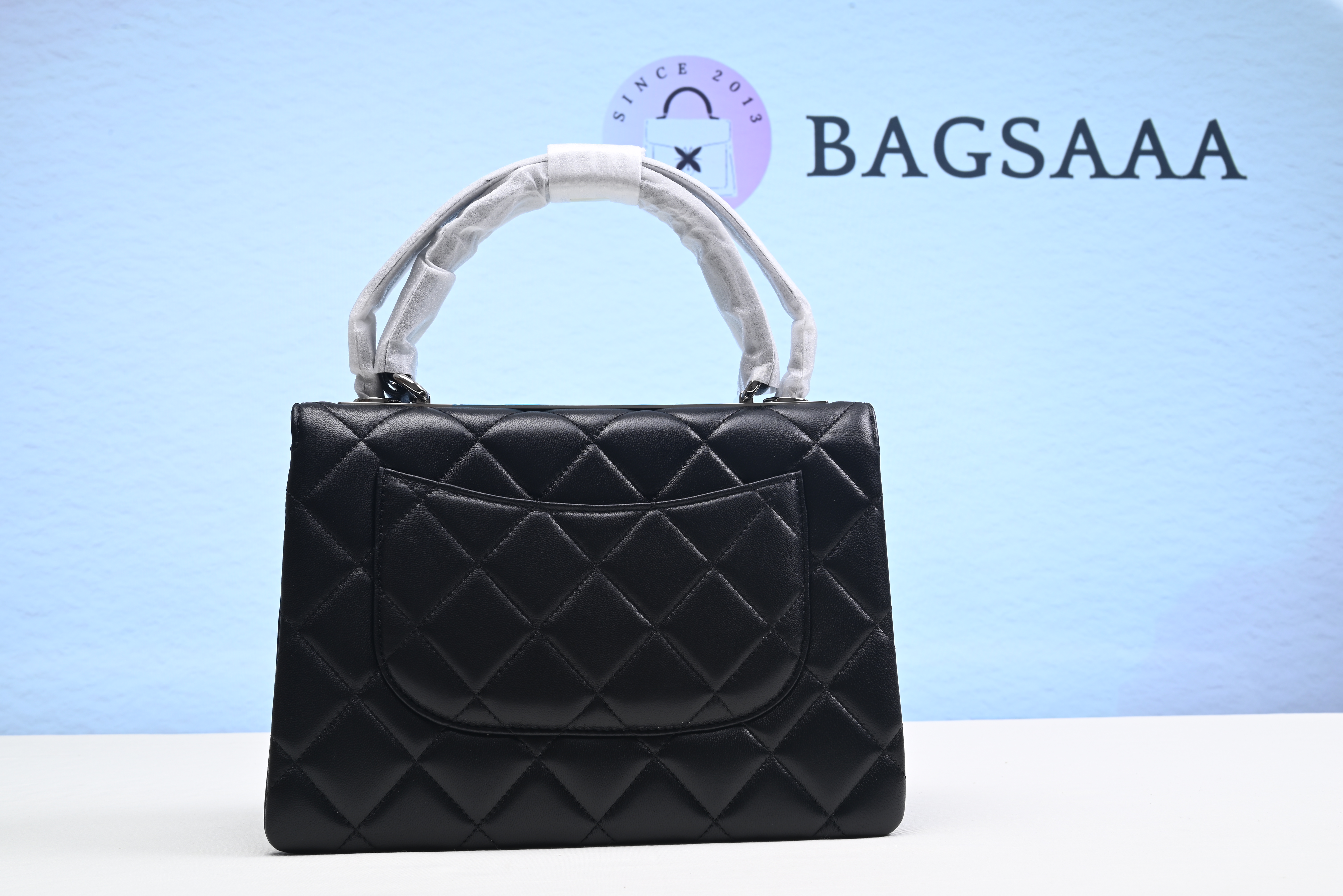 Ch**el Trendy CC Handbags 25cm Silver