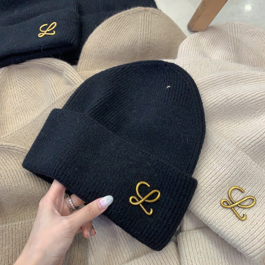 Bagsaaa L0ew* Beanie wool hat