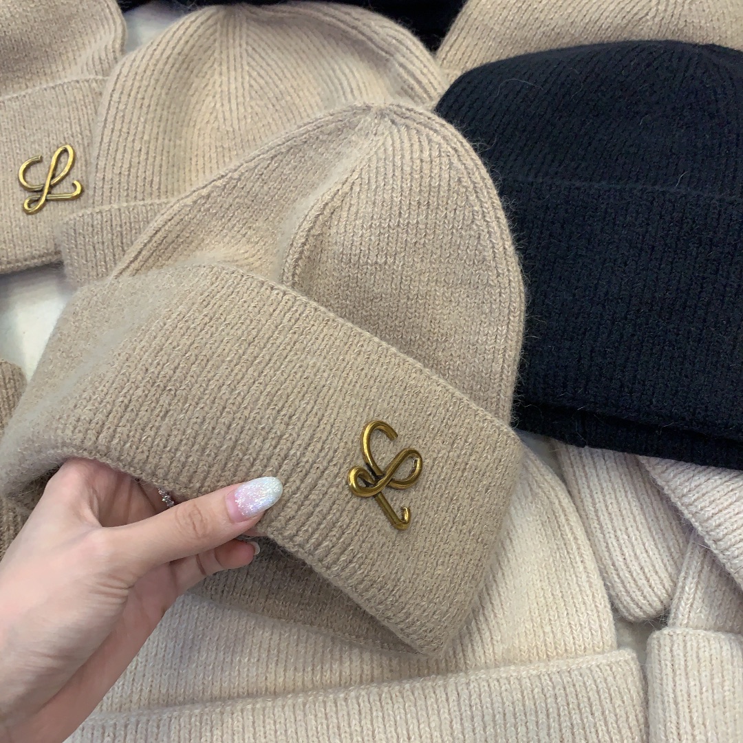 Bagsaaa L0ew* Beanie wool hat