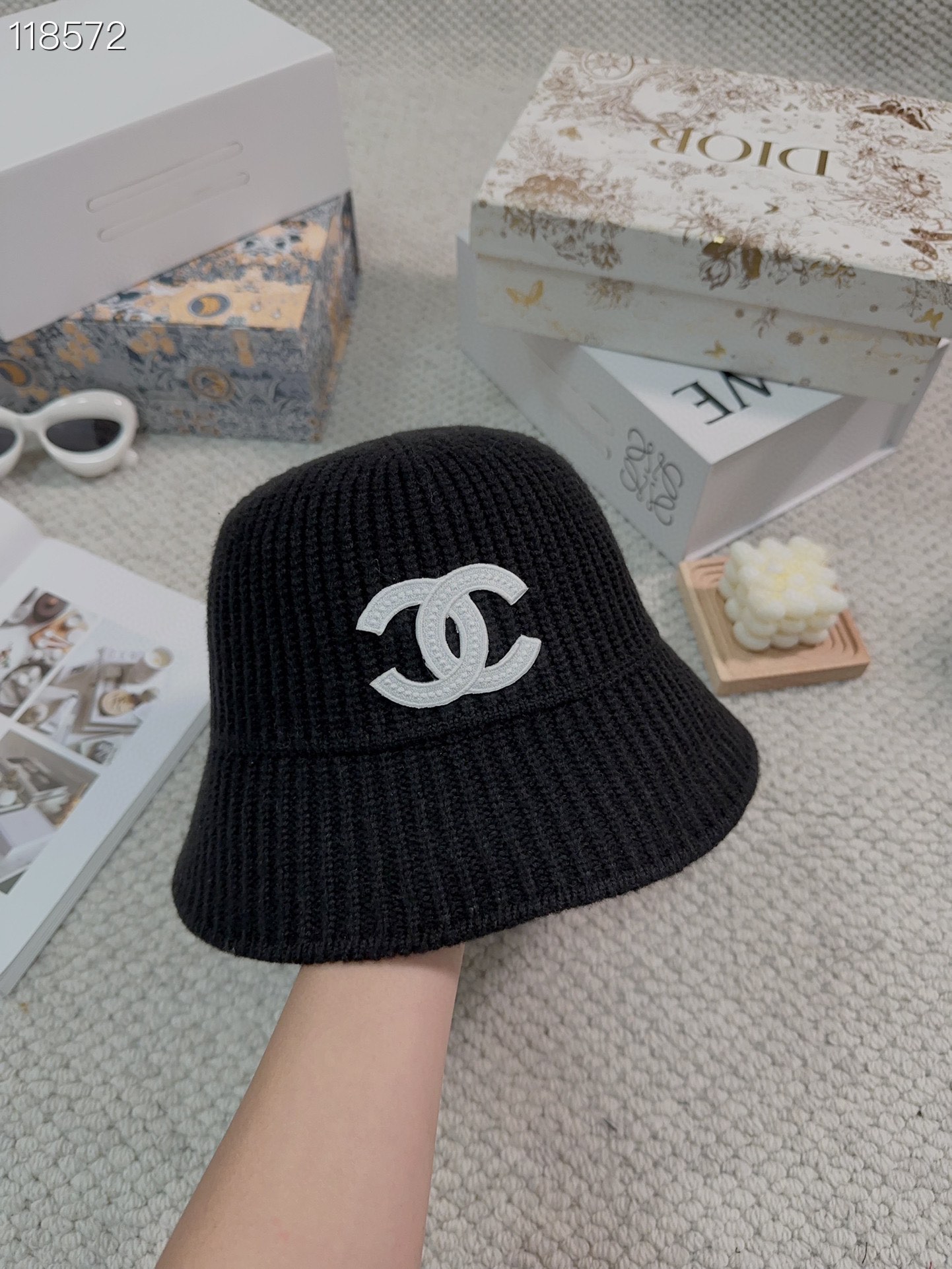 Bagsaaa Ch**el Bucket Bag Black color