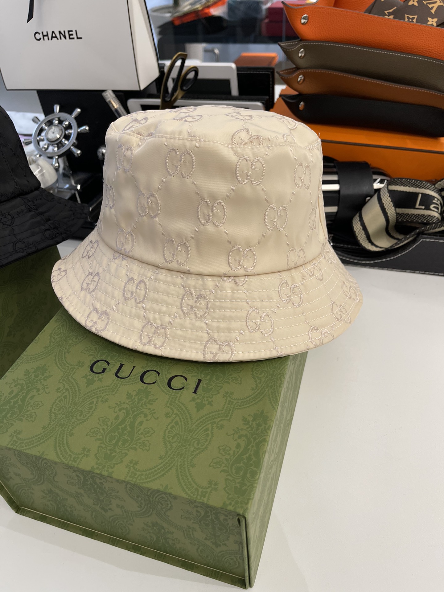 Bagsaaa GG canvas bucket hat