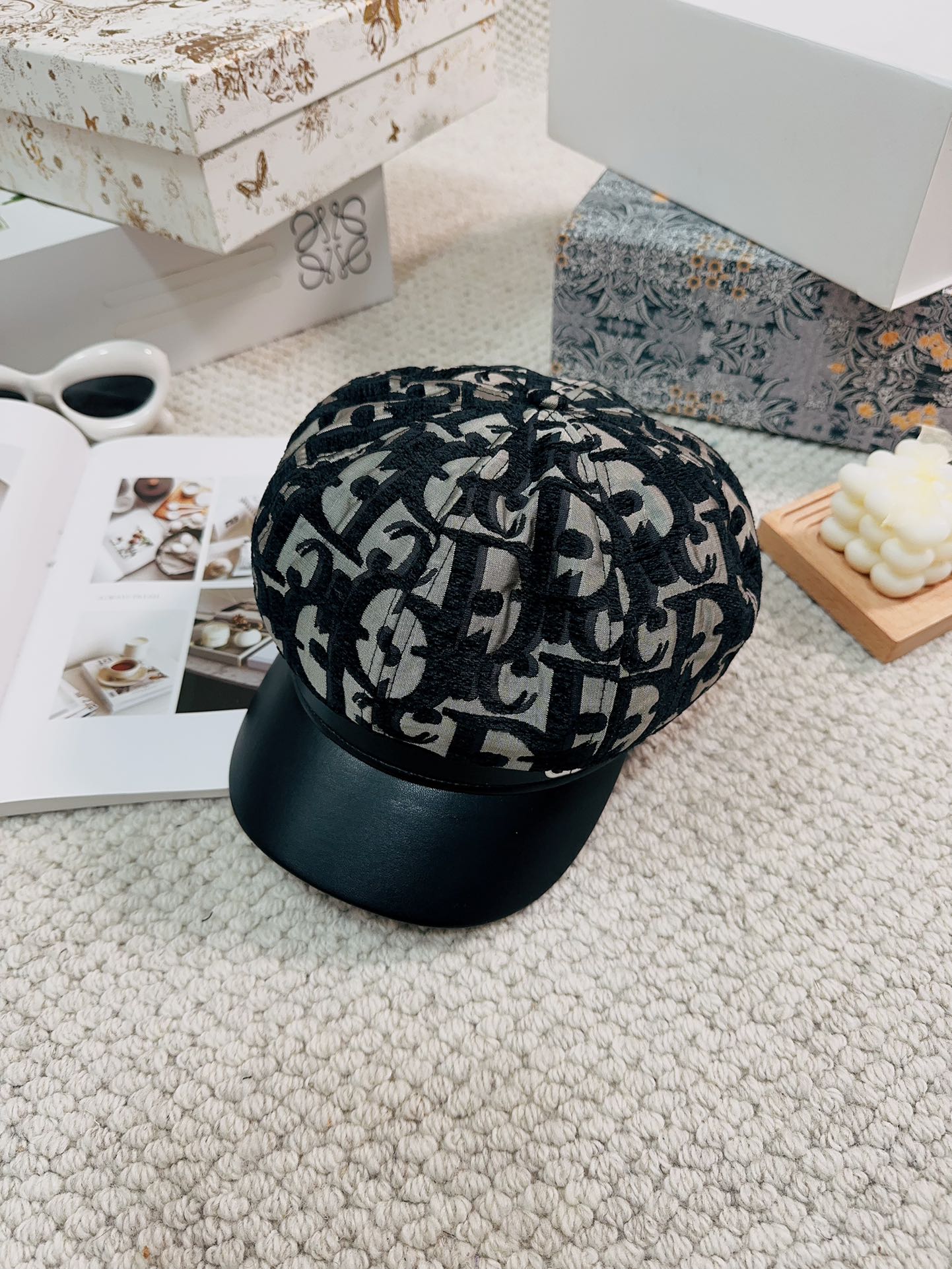 Bagsaaa D10r Black CD Logo Cap