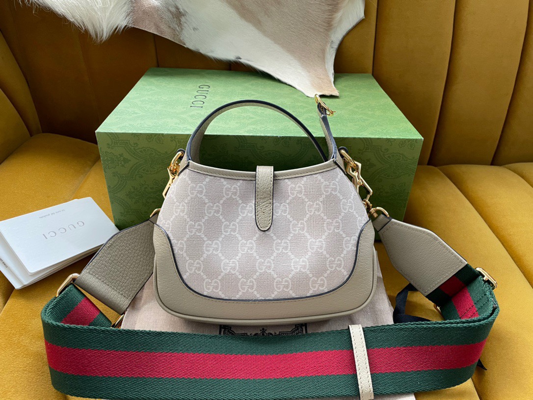 Bagsaaa Gvc*1 Jackie 1961 Beige - 19x13x3cm