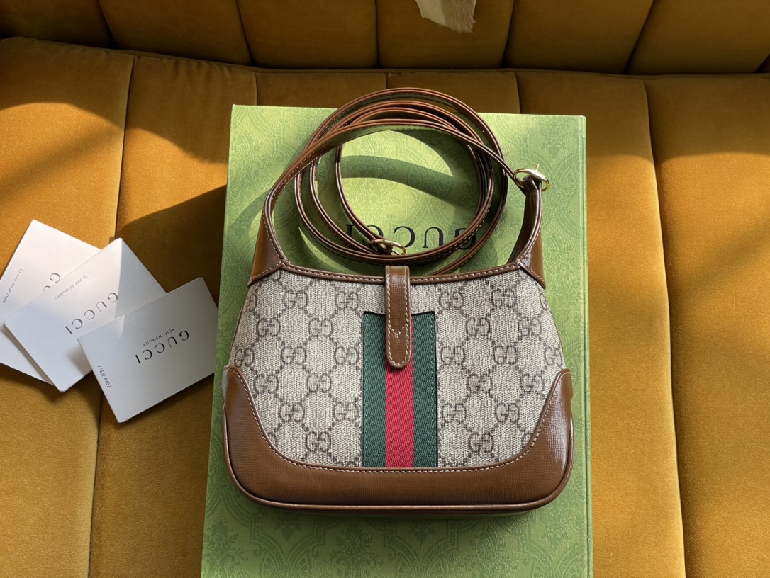 Bagsaaa Gvc*1 Jackie 1961 Brown - 19x13x3cm