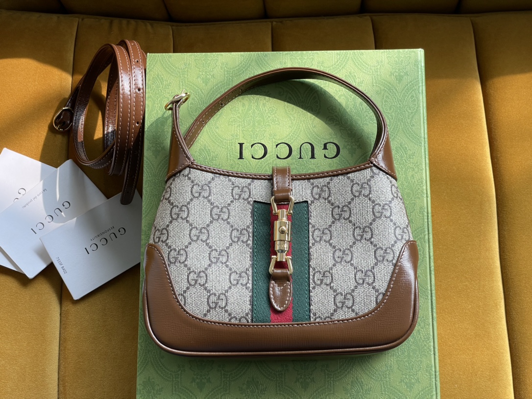 Bagsaaa Gvc*1 Jackie 1961 Brown - 19x13x3cm