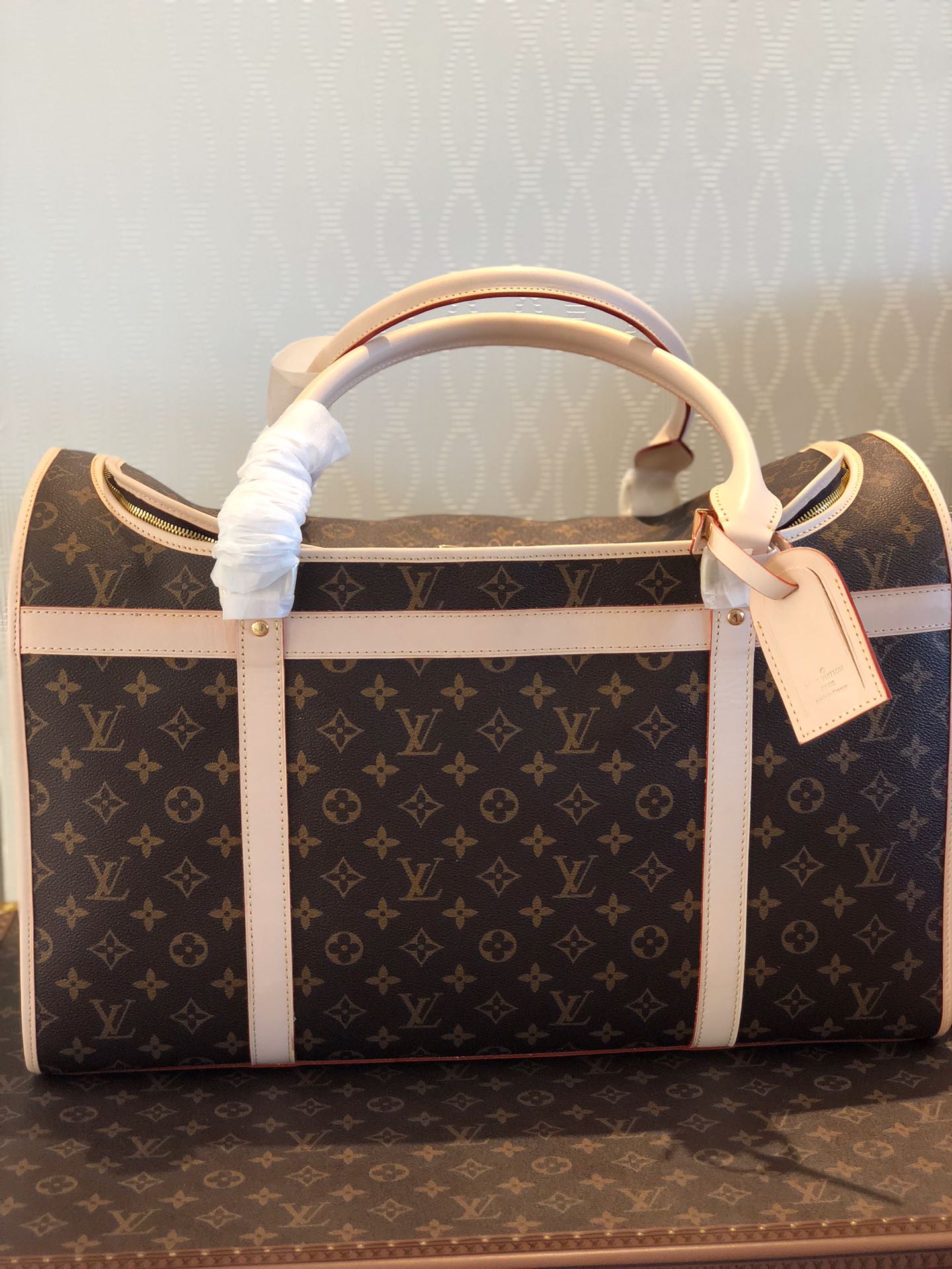 Bagsaaa L0vis Vvtt0n Monogram Dog Bag - 50x23×34cm