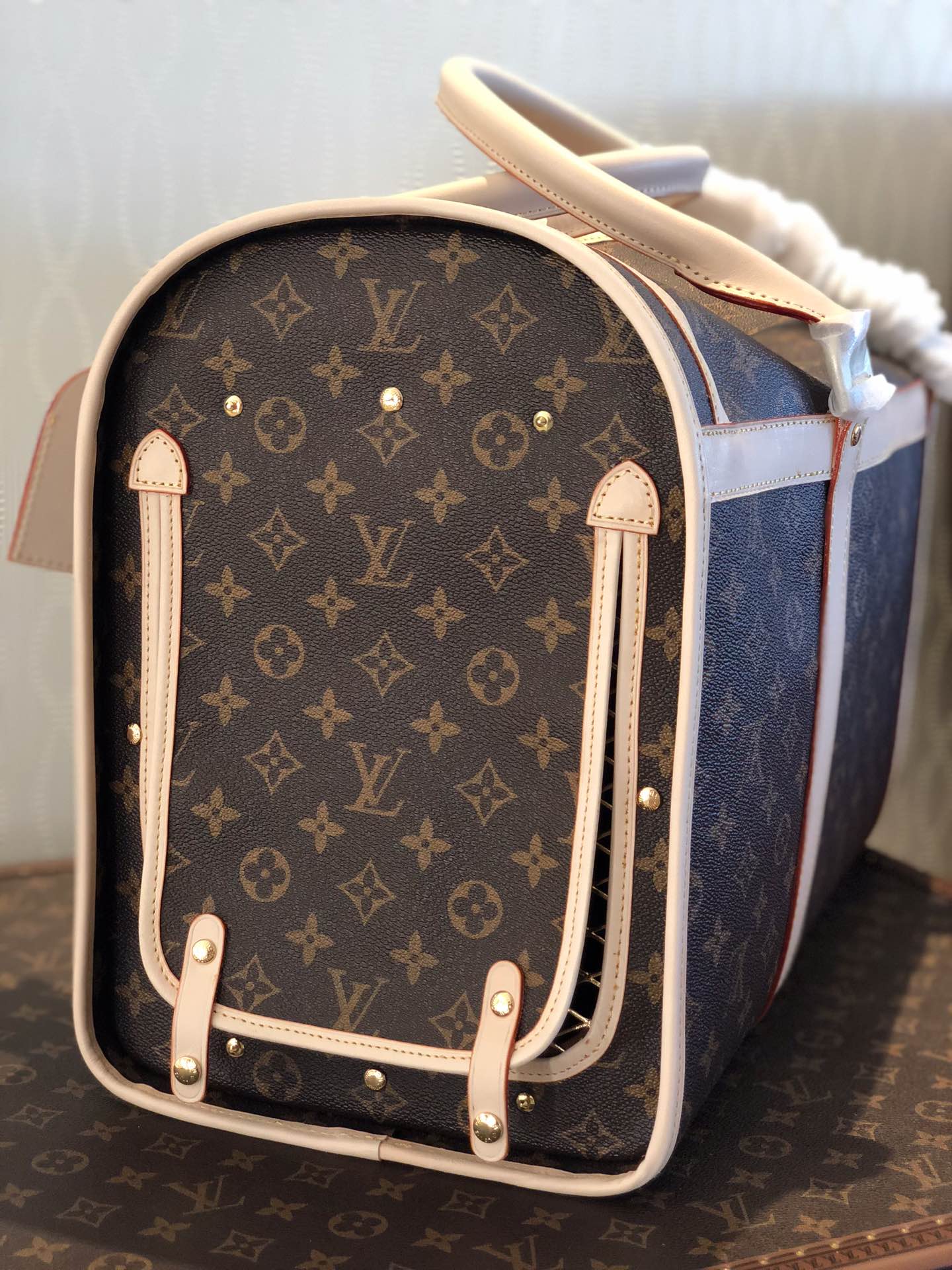 Bagsaaa L0vis Vvtt0n Monogram Dog Bag - 50x23×34cm