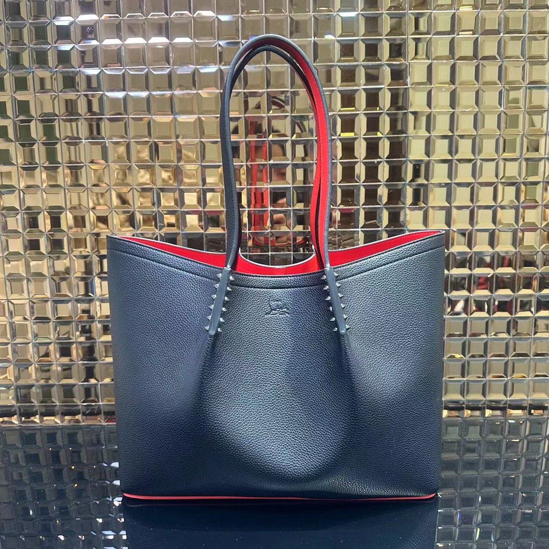 Bagsaaa Chr1st1an Louboutin Cabata Tote bag - Calf leather - Black