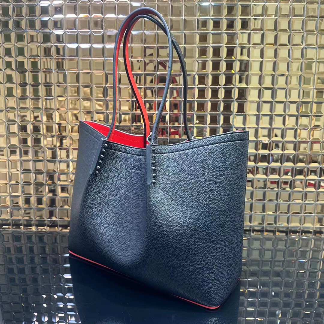 Bagsaaa Chr1st1an Louboutin Cabata Tote bag - Calf leather - Black