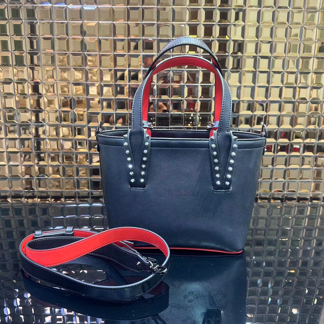 Bagsaaa Chr1st1an Louboutin Small Cabata Black - 24x17x8cm