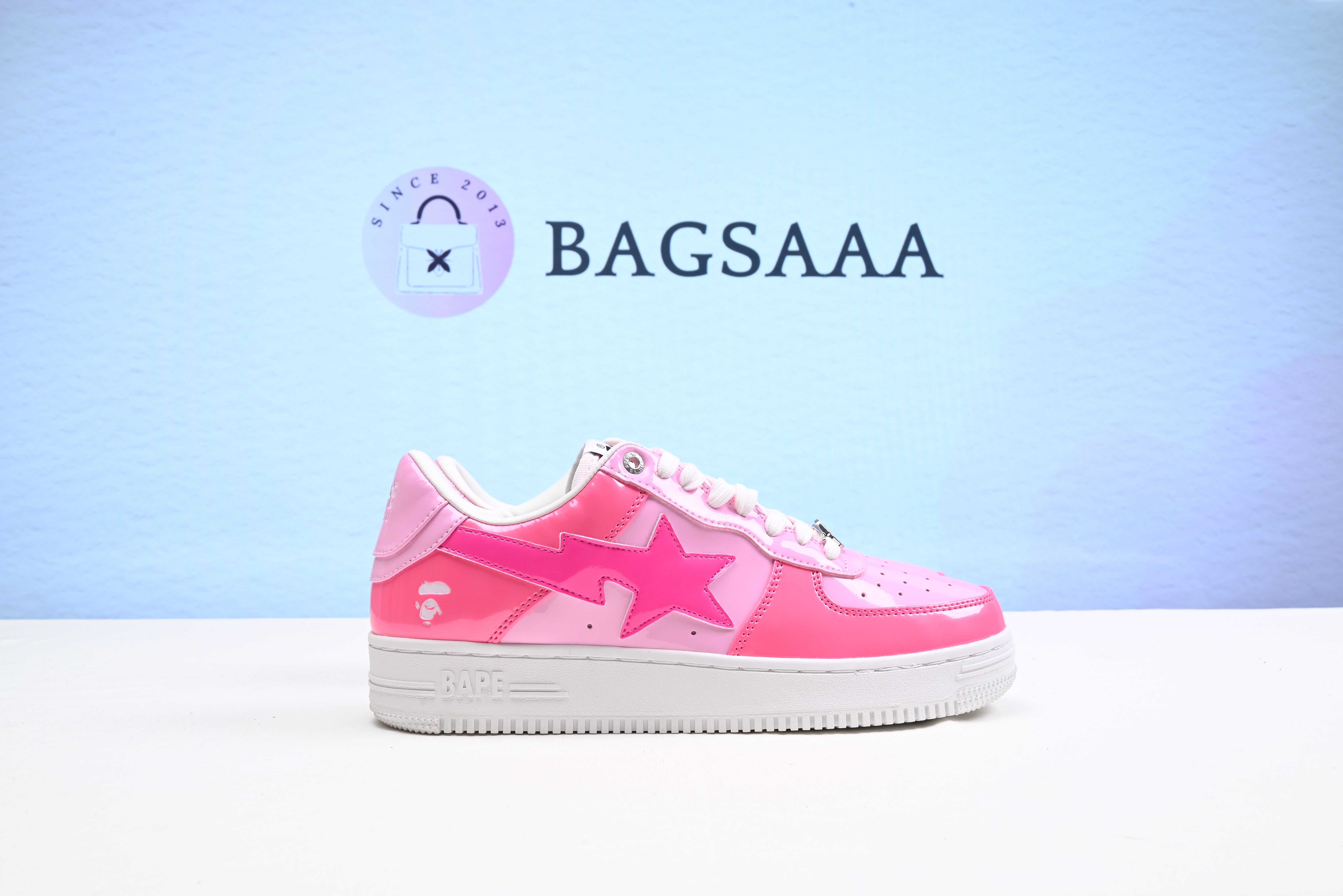 Bagsaaa A Bathing Ape Bape Star Pink