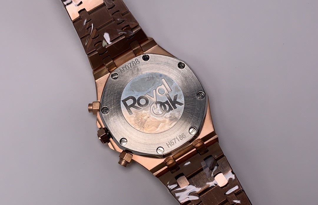 Bagsaaa Audemars P1g*et Royal Oak Chronograph 38Mm 18K Rose Gold Watch