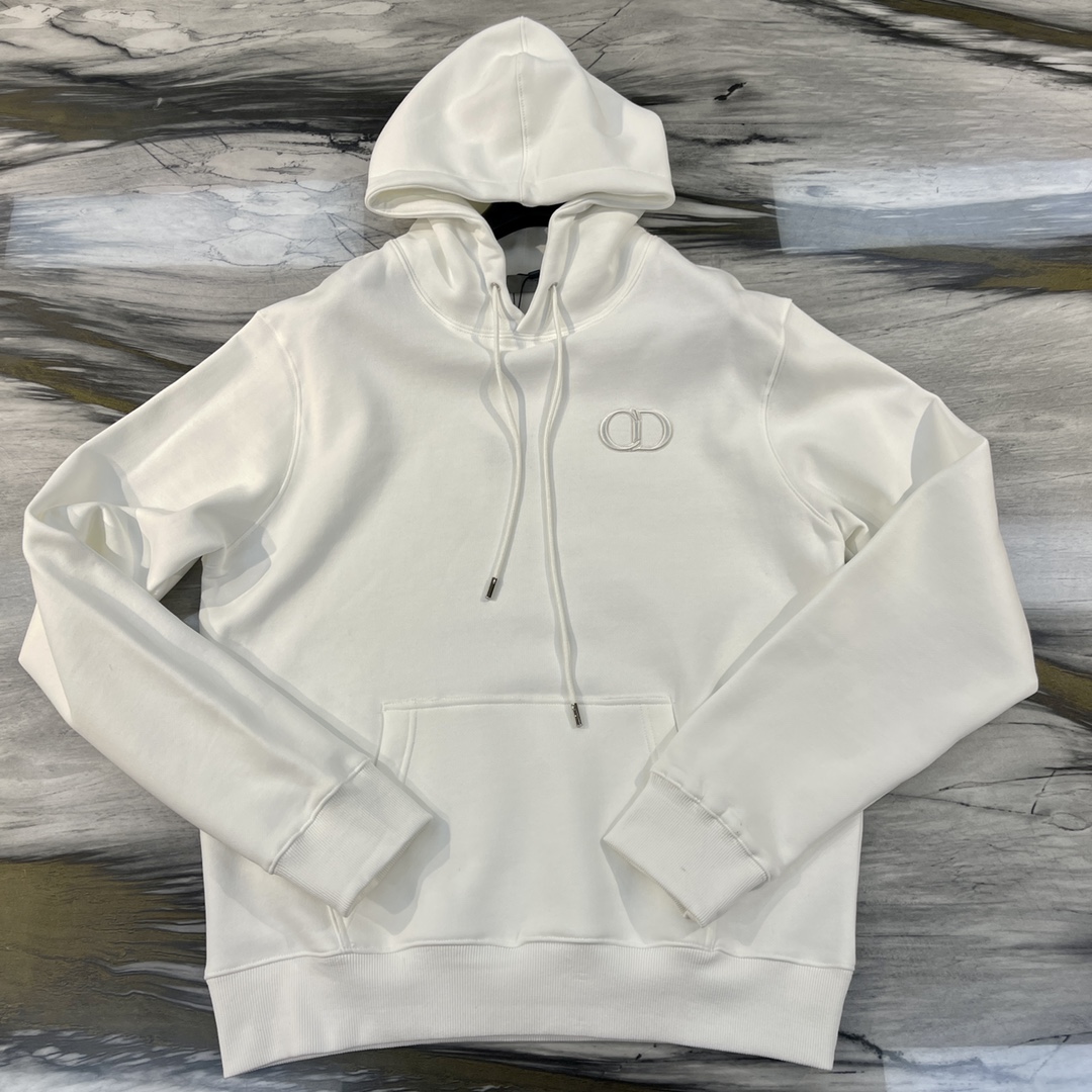 Bagsaaa D10r CD Hoodie White