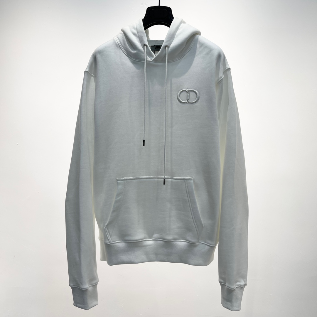 Bagsaaa D10r CD Hoodie White