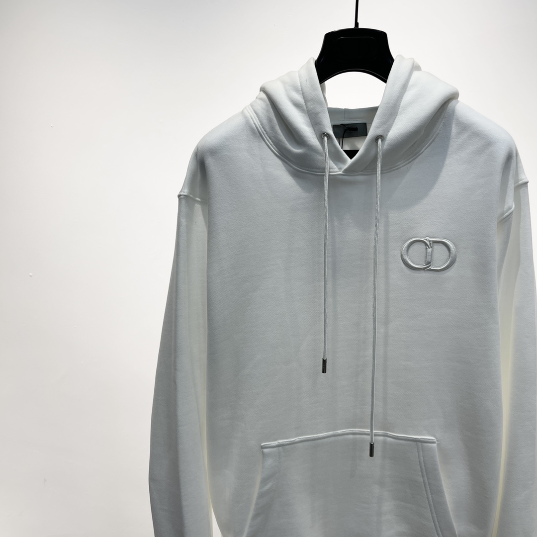 Bagsaaa D10r CD Hoodie White