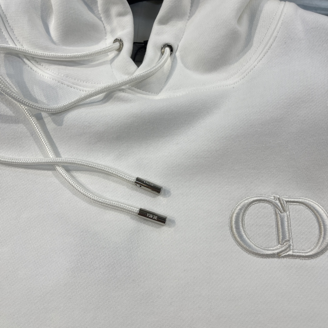 Bagsaaa D10r CD Hoodie White