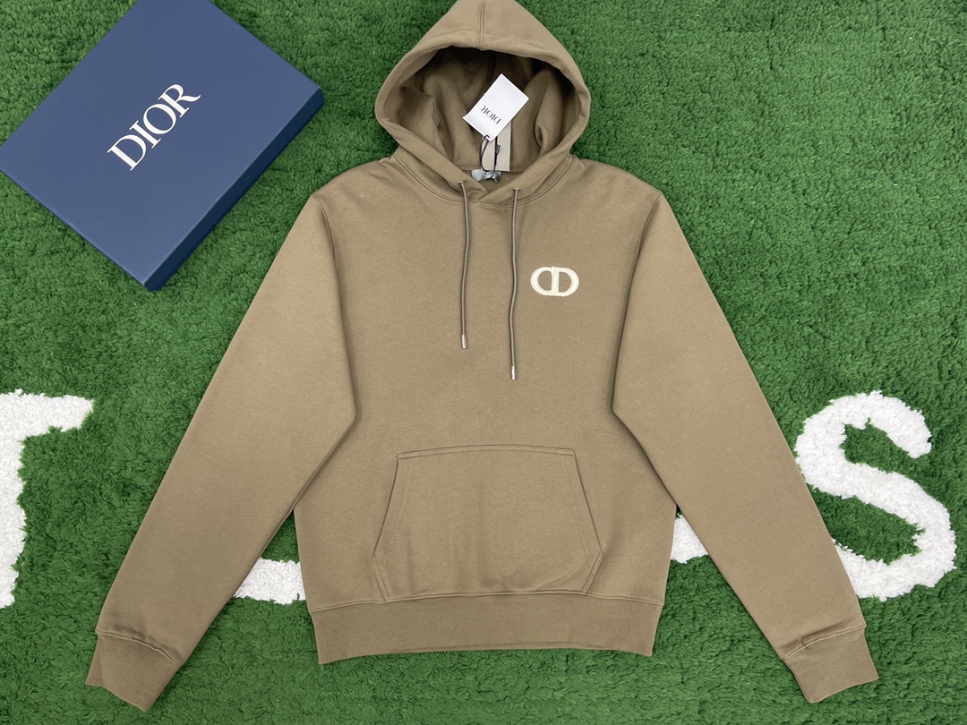 Bagsaaa D10r CD Hoodie Brown