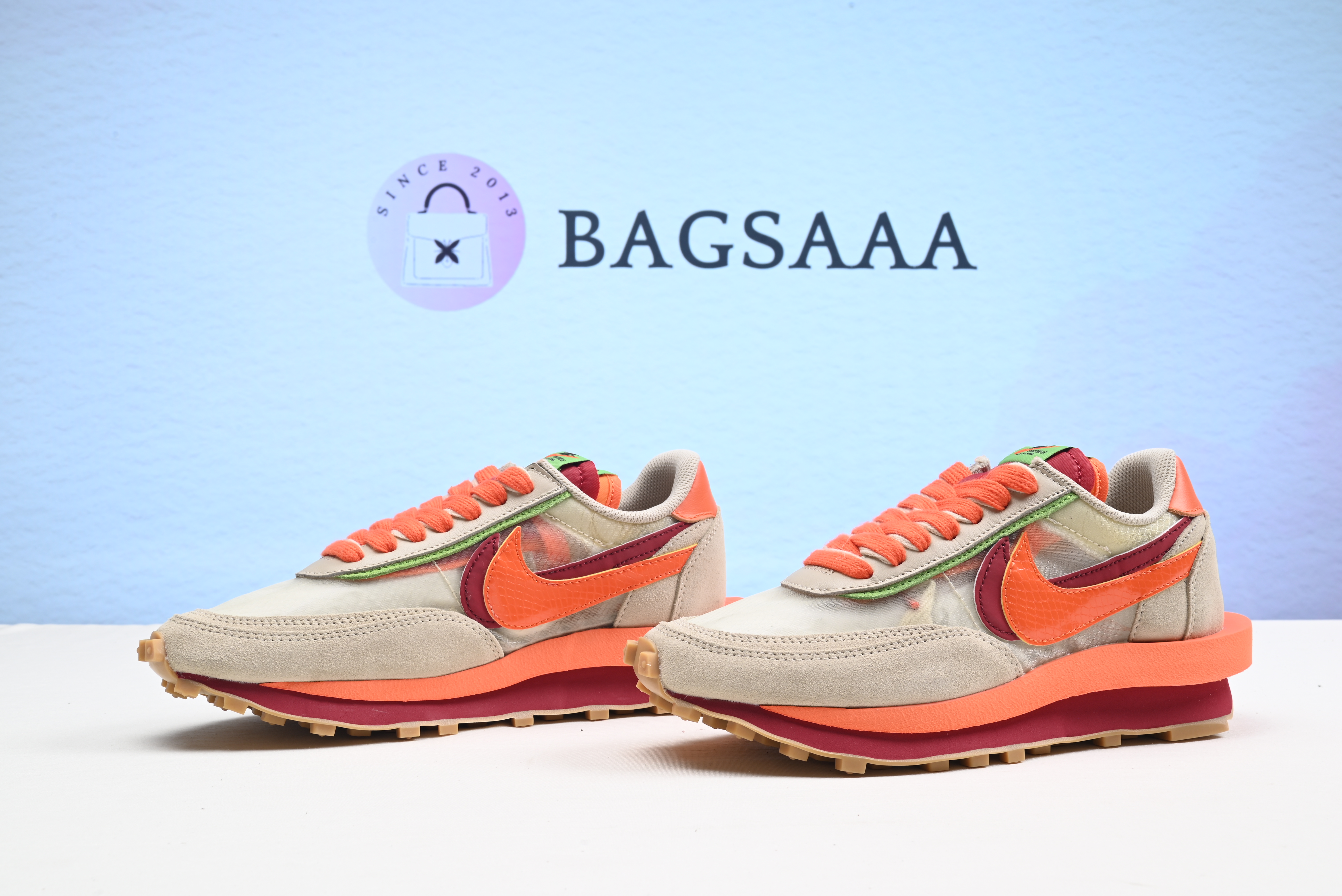 Nike Sacai LD Waffle CLOT Kiss of Death 