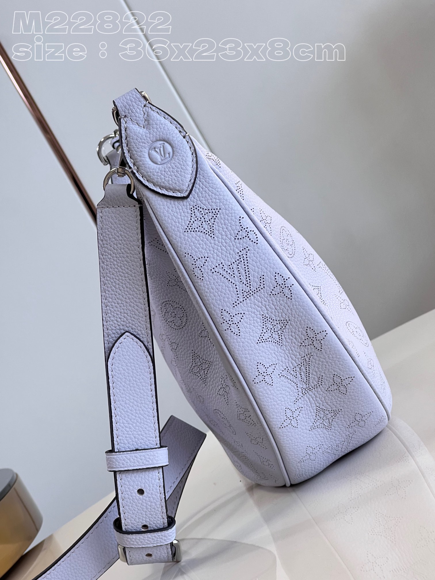 Bagsaaa L0vis Vvtt0n Baia MM Purple - 36x23x8cm