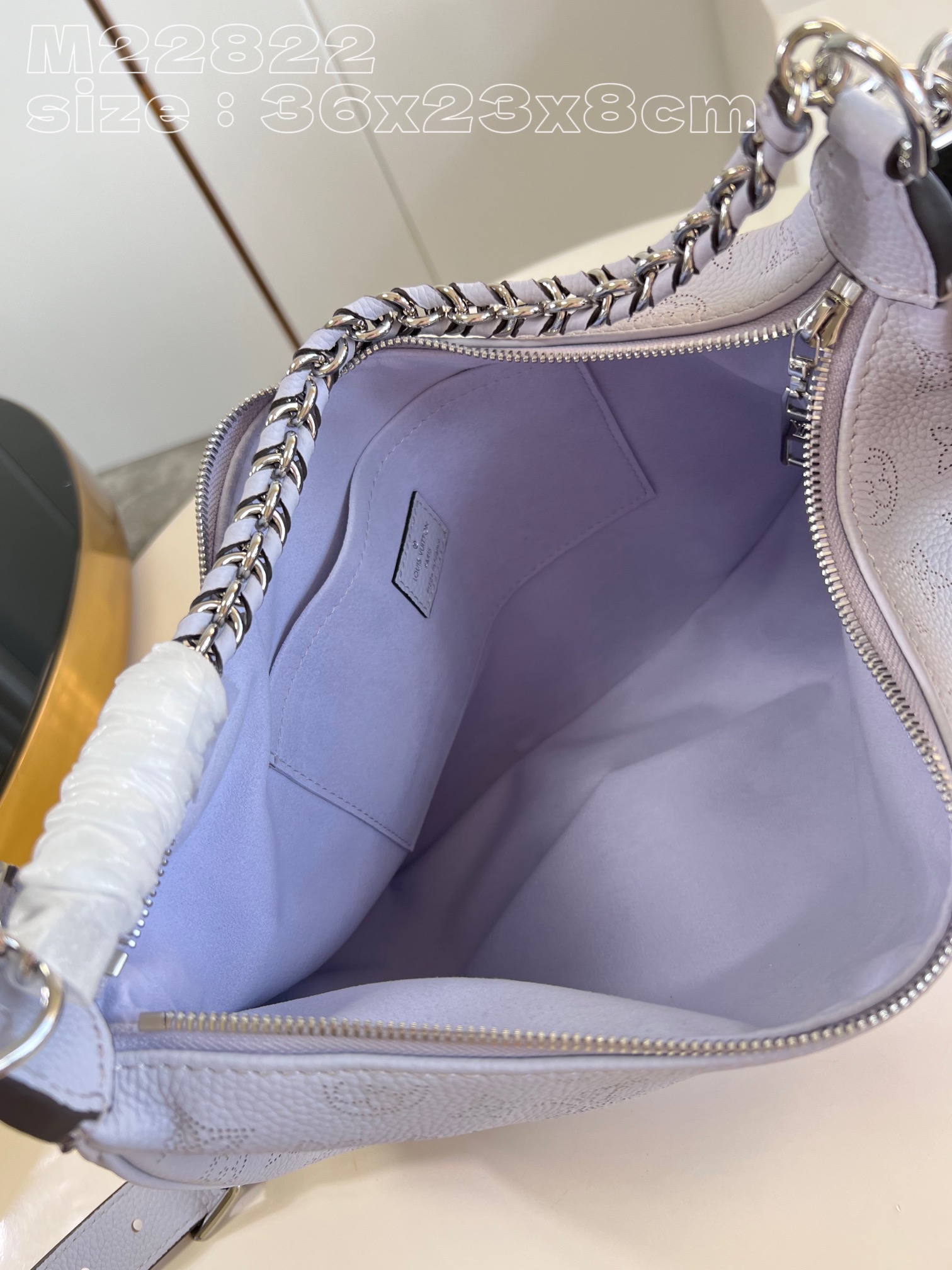 Bagsaaa L0vis Vvtt0n Baia MM Purple - 36x23x8cm