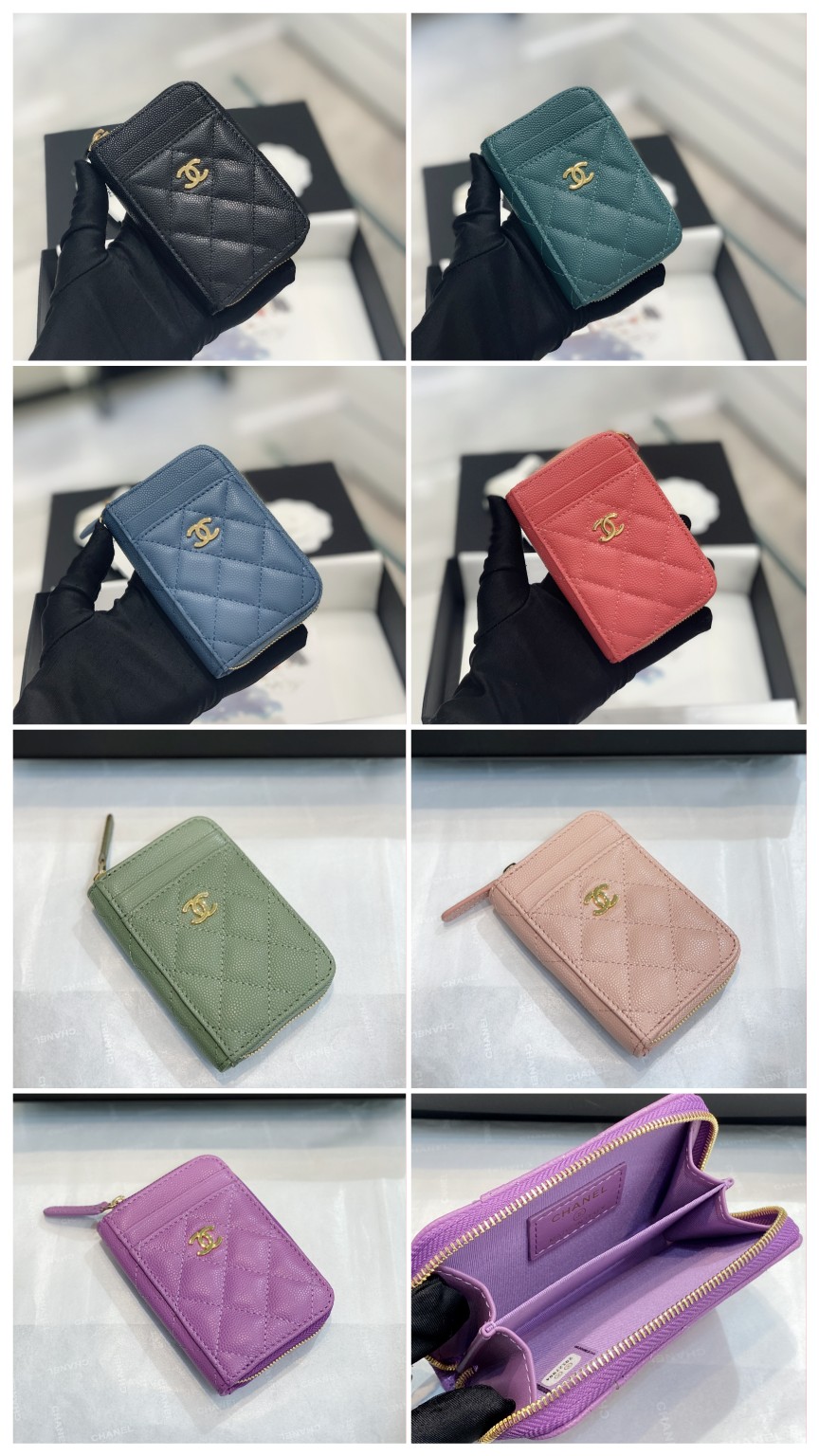 Bagsaaa Ch**el Coin Purse 7 colors