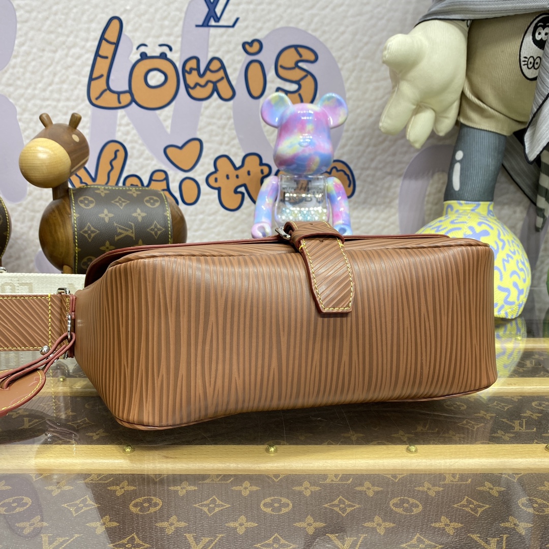 Bagsaaa L0vis Vvtt0n Montsouris Messenger Brown - 34 x 19 x 11 cm