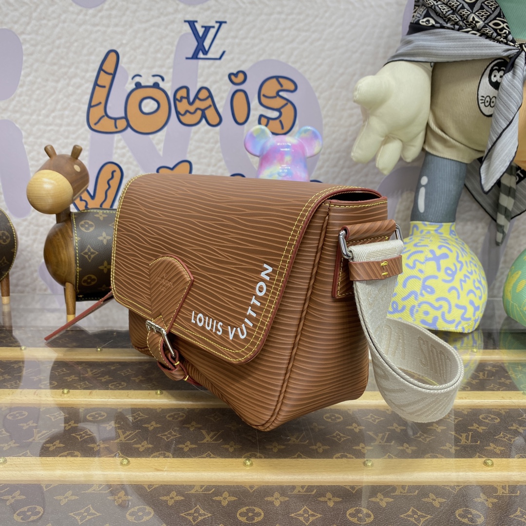 Bagsaaa L0vis Vvtt0n Montsouris Messenger Brown - 34 x 19 x 11 cm