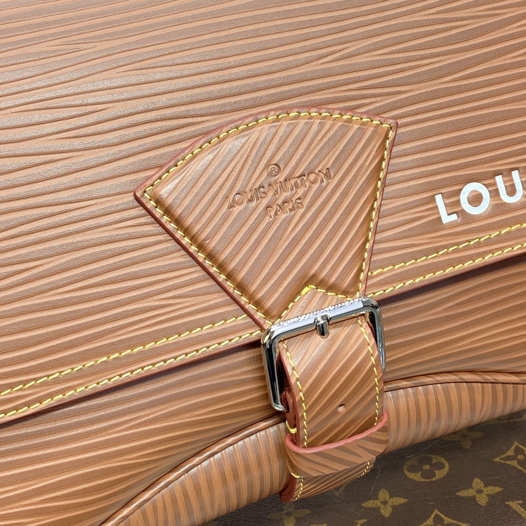 Bagsaaa L0vis Vvtt0n Montsouris Messenger Brown - 34 x 19 x 11 cm
