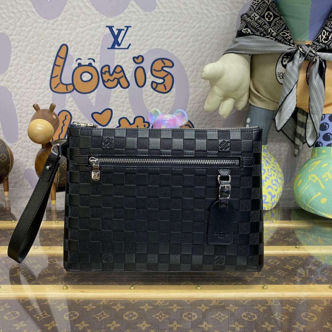 Bagsaaa L0vis Vvtt0n Takeoff bag Black - 30 x 22 x 5 cm