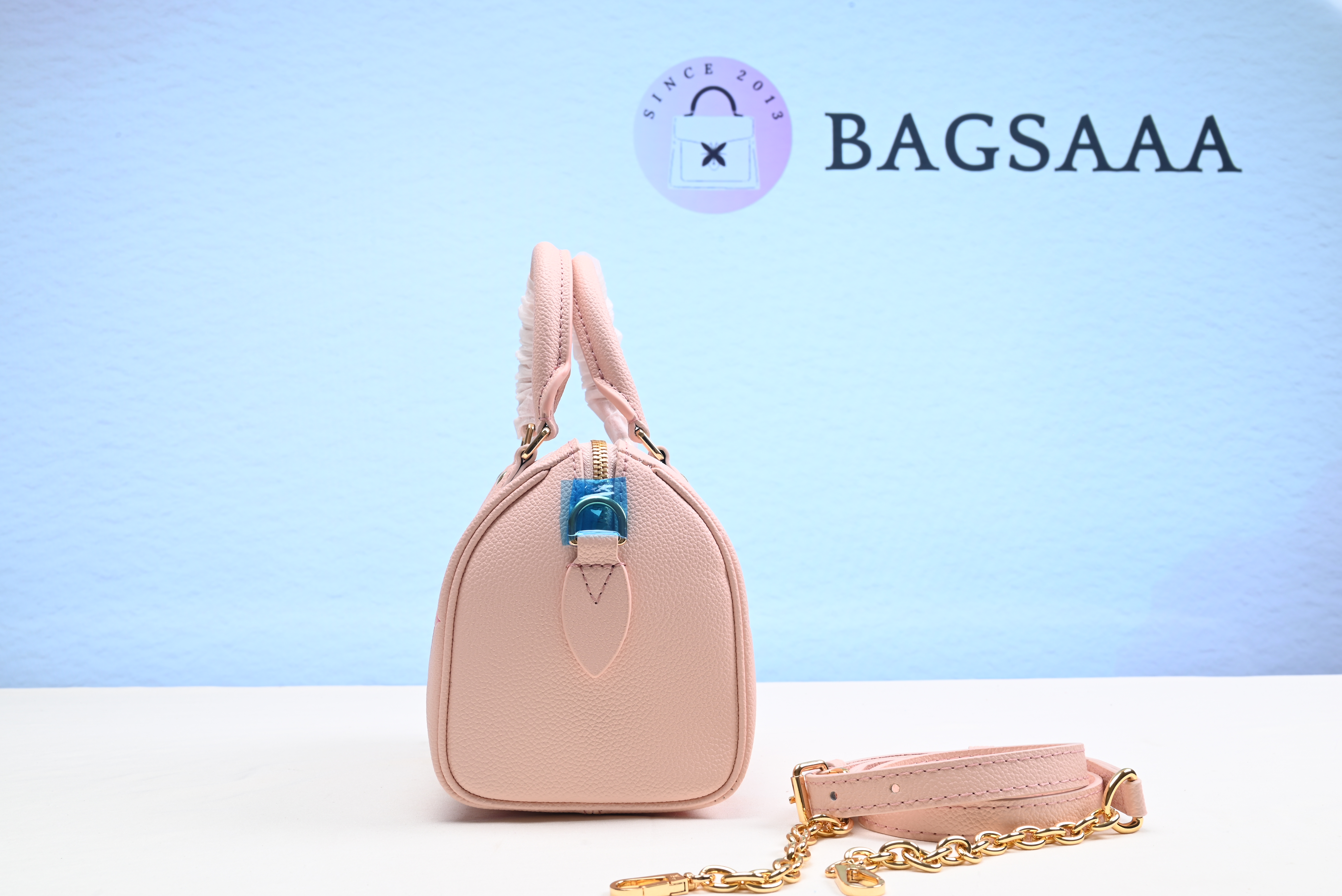 Bagsaaa Speedy Bandoulière 20 Rose - 20.5 x 13.5 x 12 cm