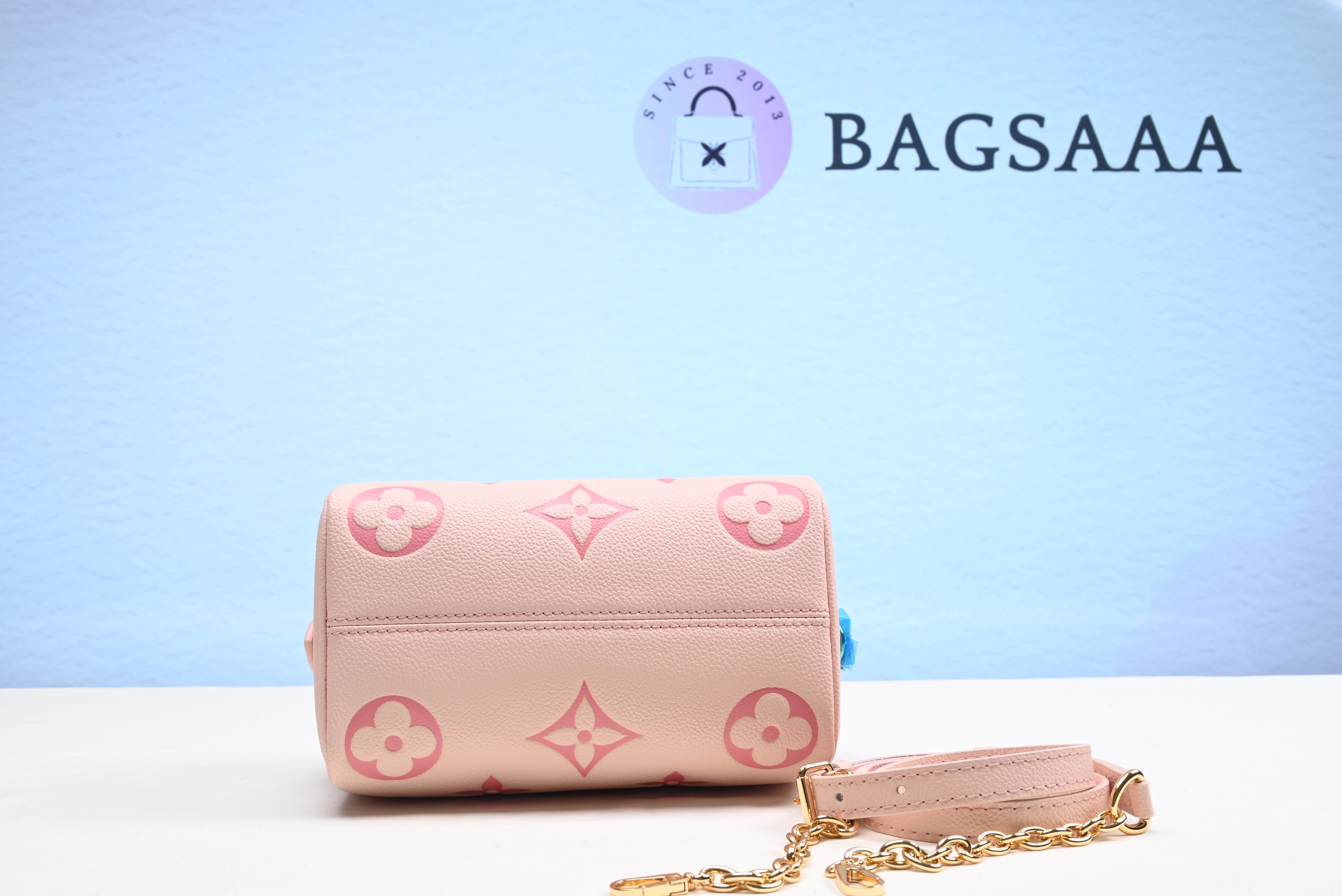 Bagsaaa Speedy Bandoulière 20 Rose - 20.5 x 13.5 x 12 cm
