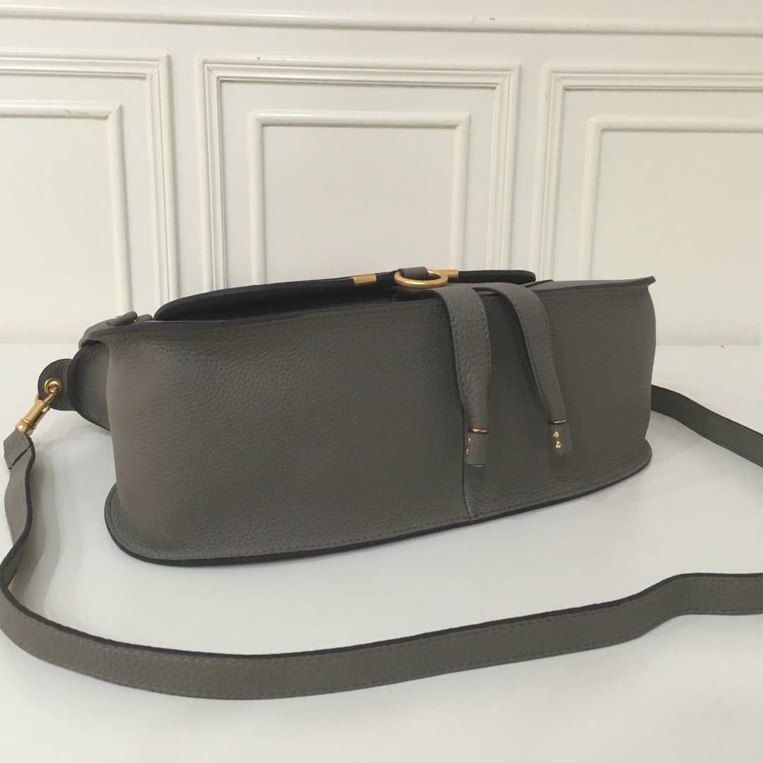 Bagsaaa Chloe Marcie Dark Grey Bag - 36*12*28cm