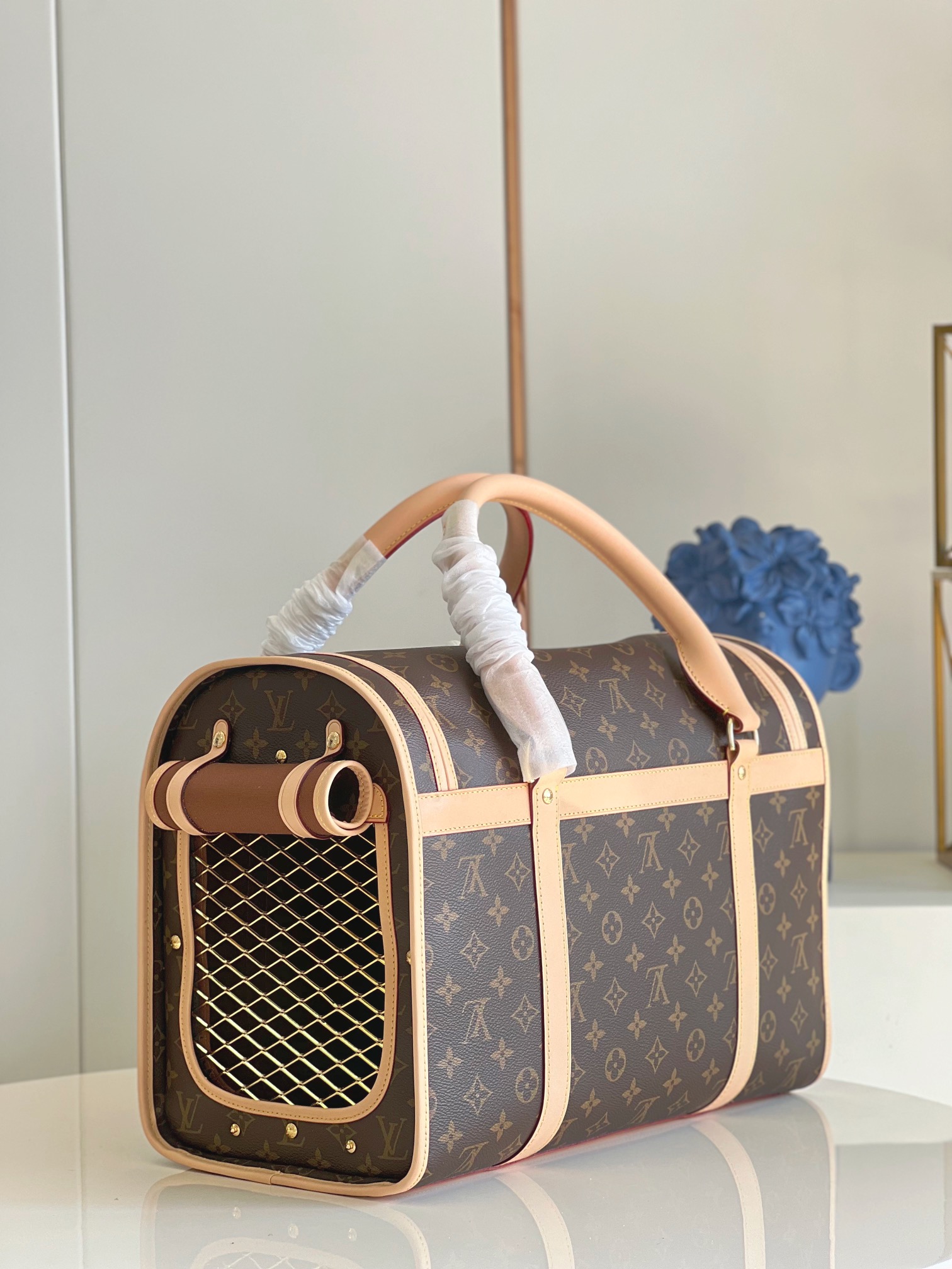 Bagsaaa L0vis Vvtt0n Monogram Dog Bag - 40x30x22cm