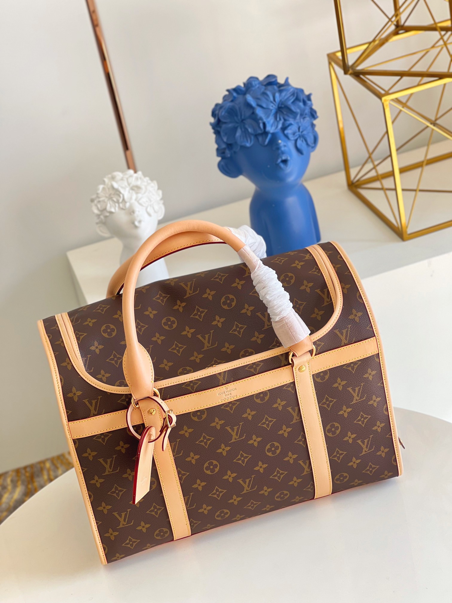 Bagsaaa L0vis Vvtt0n Monogram Dog Bag - 40x30x22cm